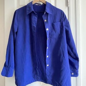 TravelSmith Royal Blue Shirt
